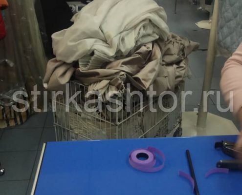 профессиональная химчистка штор